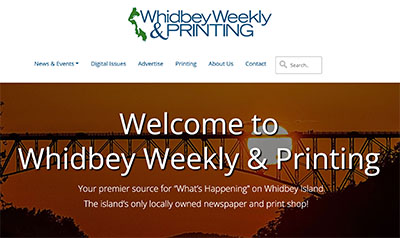 Whidbey Weekly website image. 